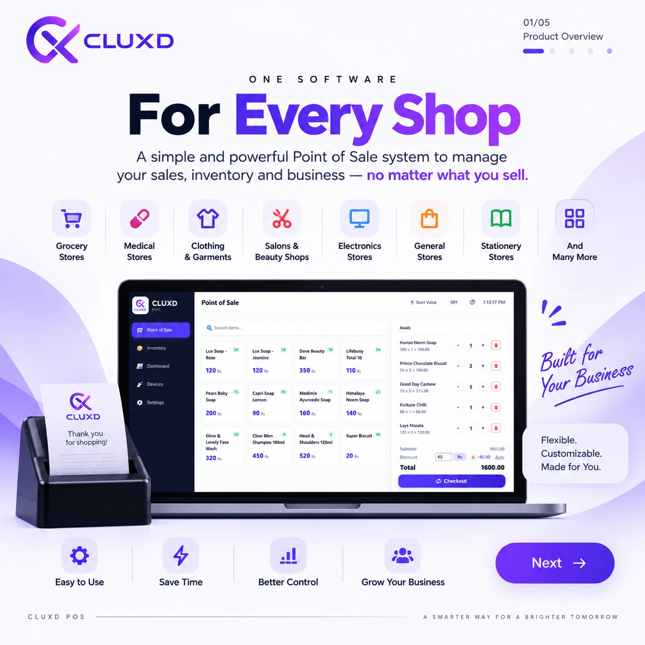 CLUXD POS — Point of Sale System